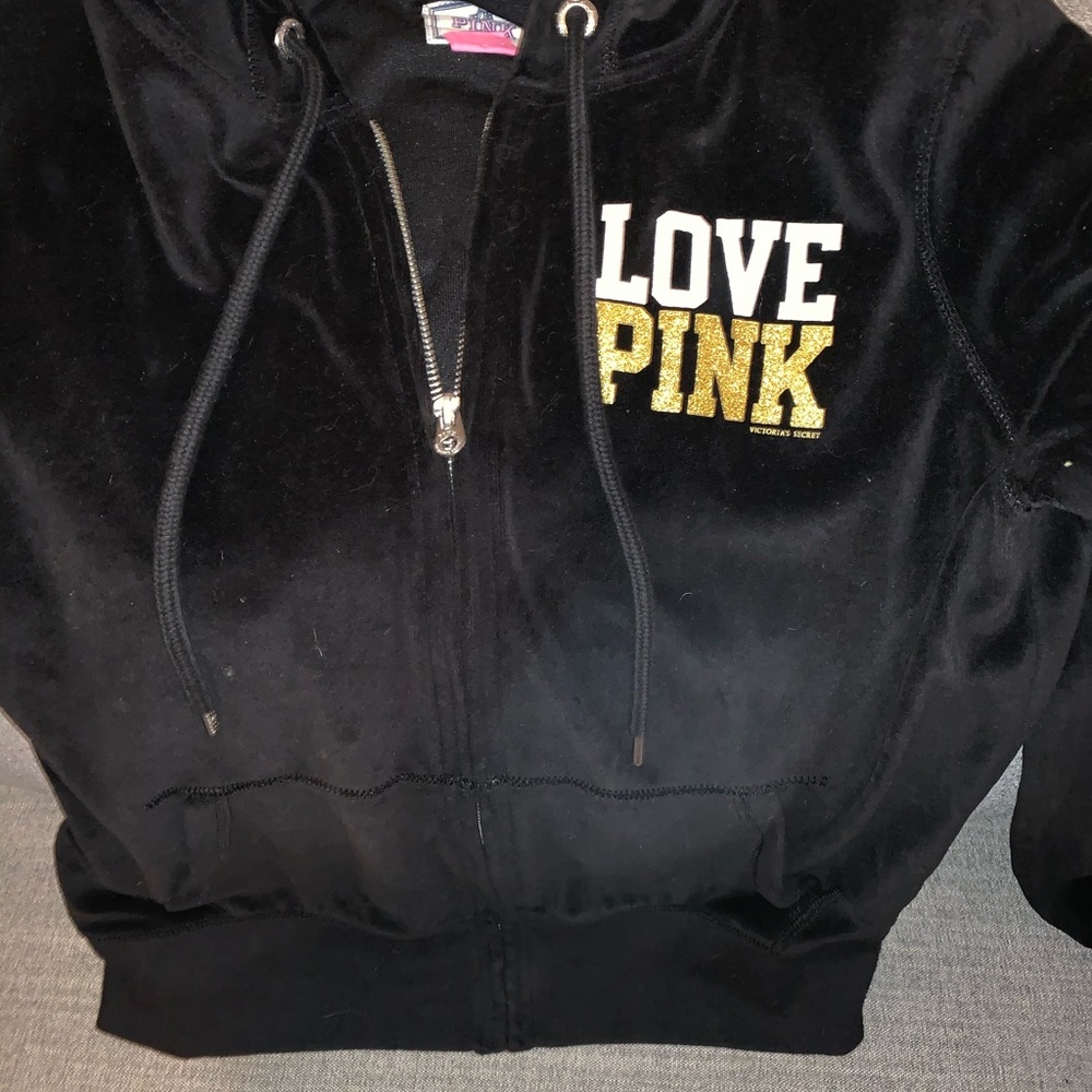 Pink Victoria’s Secret jacket
